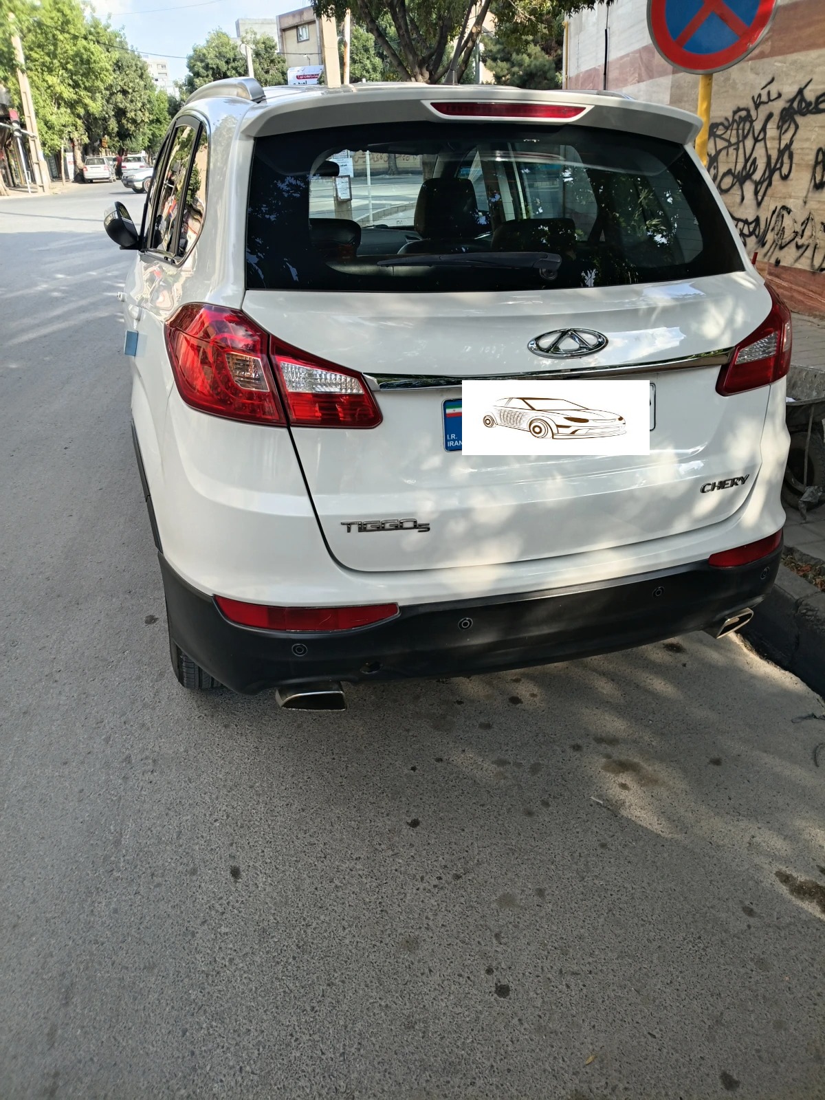 تیگو ۵ مدل ۹۵ - عقب